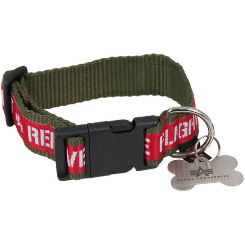 Alpha Industries Obojek  RBF Dog-Tag Collar dark olive XS