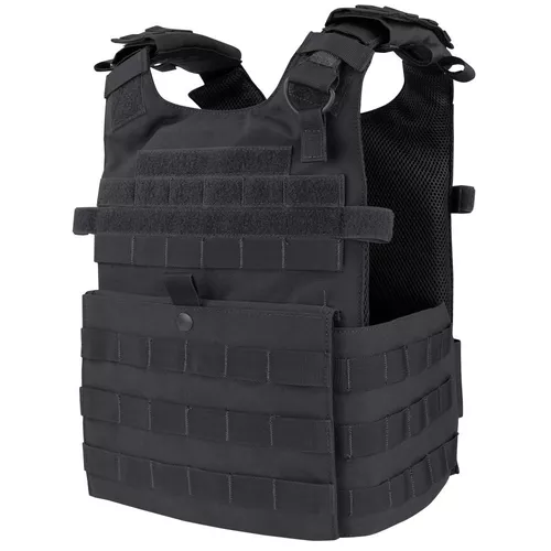 CONDOR OUTDOOR vesta lehká GUNNER MOLLE nosič plátů ČERNÁ