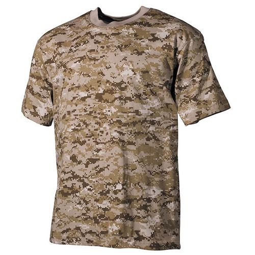 Tričko US T-Shirt desert digital M