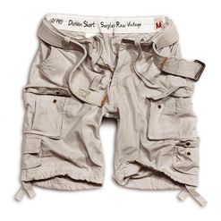 Surplus Kalhoty krátké Division Shorts bílé oprané 6XL