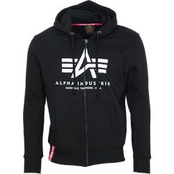 Alpha Industries Mikina  Basic Zip Hoody černá XL