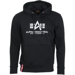 Alpha Industries Mikina  Basic Hoody černá L