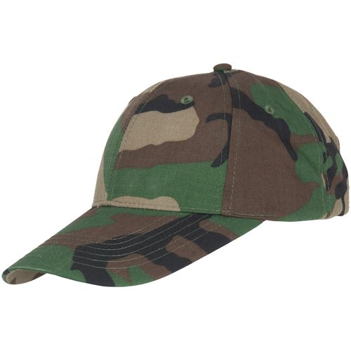 Čepice Baseball Cap RipStop woodland