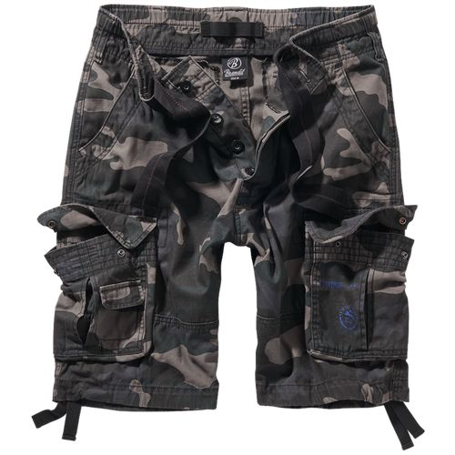 Brandit Kalhoty krátké Pure Vintage Shorts darkcamo XL