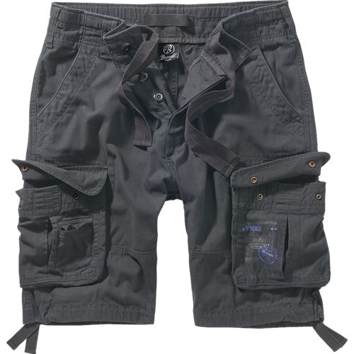 Brandit Kalhoty krátké Pure Vintage Shorts antracitové S