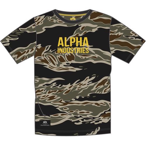 Alpha Industries Tričko  AI Tiger Camo T tiger camo S