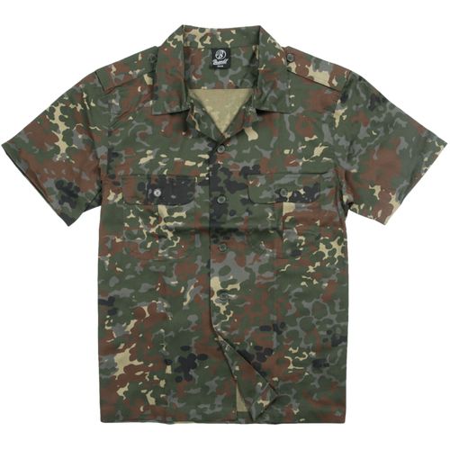 Brandit Košile US Hemd 1/2 flecktarn XXL