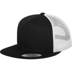 Brandit Čepice Baseball Cap Classic Trucker 2-Tone černá | bílá