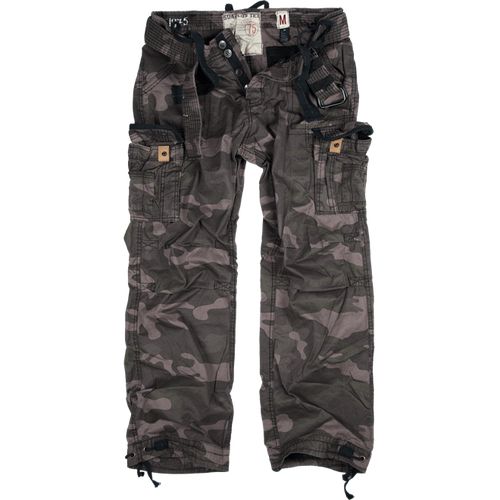 Surplus Kalhoty Premium Vintage blackcamo L