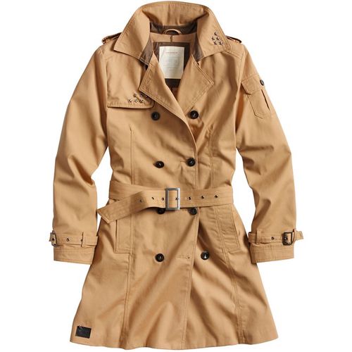 Surplus Kabát Trenchcoat Women hnědý 38