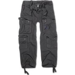 Brandit Kalhoty Pure Vintage Trouser černé 6XL