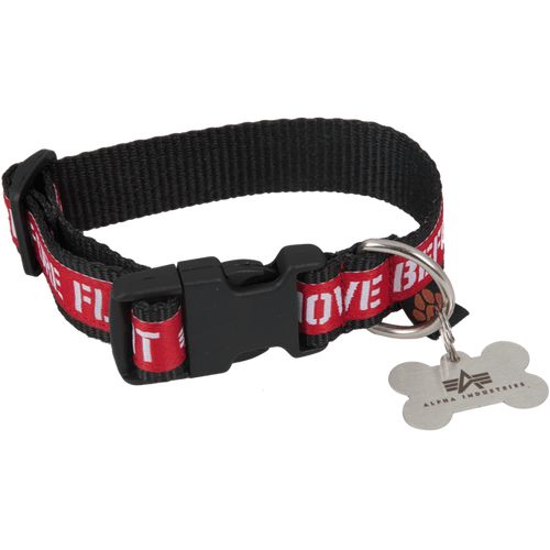 Alpha Industries Obojek  RBF Dog-Tag Collar černý L