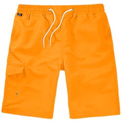 Brandit Kalhoty krátké koupací Swimshorts oranžové L/XL