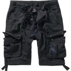 Brandit Kalhoty krátké Pure Vintage Shorts černé S