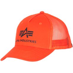 Alpha Industries Čepice Baseball Basic Trucker Cap flame orange