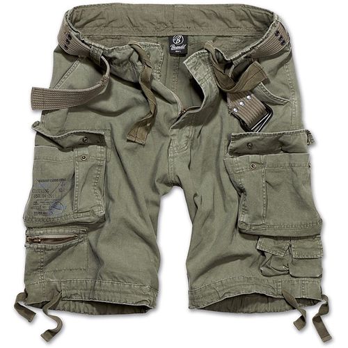Brandit Kalhoty krátké Savage Vintage Shorts olivové 7XL