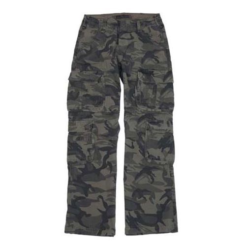 Kalhoty Defense combat camo XS