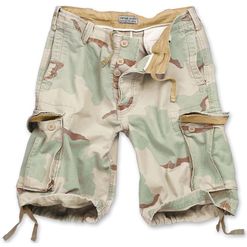 Surplus Kalhoty krátké Vintage Shorts desert 3 barvy XL