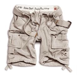 Surplus Kalhoty krátké Division Shorts bílé oprané XL