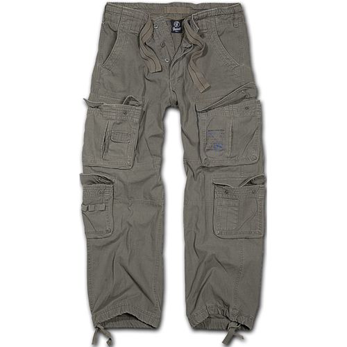 Brandit Kalhoty Pure Vintage Trouser olivové XL