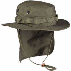 Klobouk Boonie Hat s krytím týla olivový XL