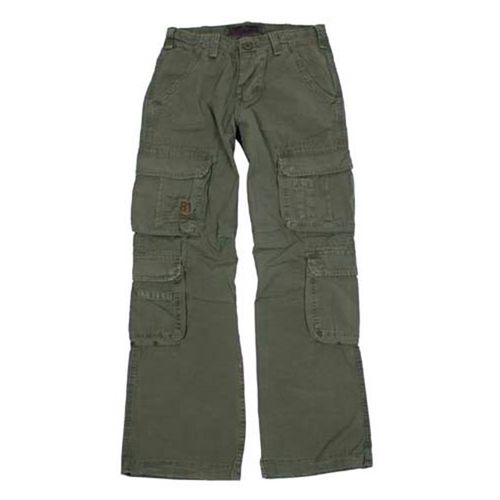 Kalhoty Defense zelené XL