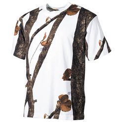 Tričko US T-Shirt lovecká camo zimní XL