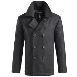 Surplus Kabát Pea Coat černý M
