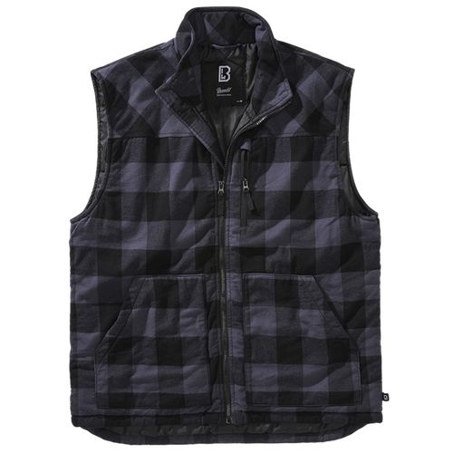 Brandit Vesta Lumber Vest černá | šedá XL