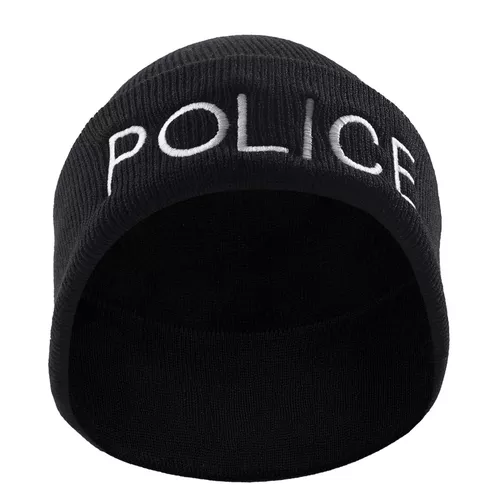 ROTHCO čepice pletená POLICE ČERNÁ