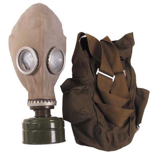 Maska plynová ruská SchM-41M šedá [sběratelský předmět] šedá 2