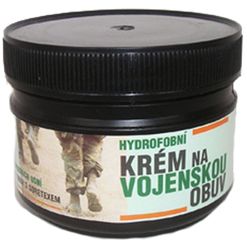 Krém na vojenskou obuv hydrofobní bezbarvý