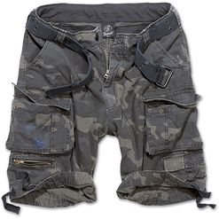 Brandit Kalhoty krátké Savage Vintage Shorts darkcamo L