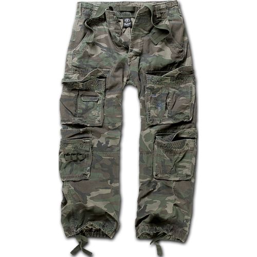 Brandit Kalhoty Pure Vintage Trouser woodland 3XL