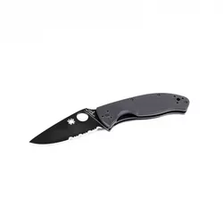 Nůž zavírací SPYDERCO TENACIOUS kombi ČERNÝ
