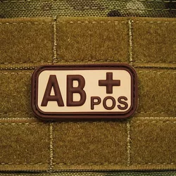 JACKETS TO GO nášivka KREV AB POS plast DESERT