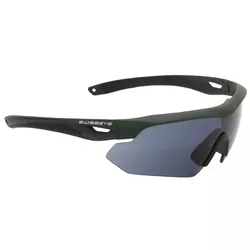 SWISS EYE brýle lehké střelecké Nighthawk 3 skla ZELENÝ rám