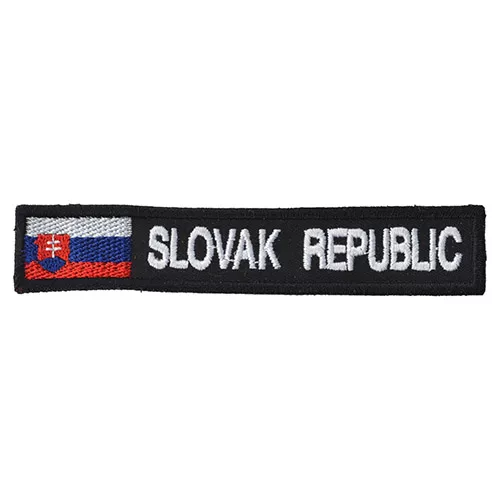 NAVYS nášivka SLOVAK REPUBLIC + VLAJKA - BAREVNÁ