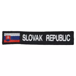 NAVYS nášivka SLOVAK REPUBLIC + VLAJKA - BAREVNÁ