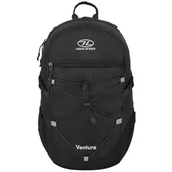 HIGHLANDER batoh VENTURE 20 L ČERNÝ