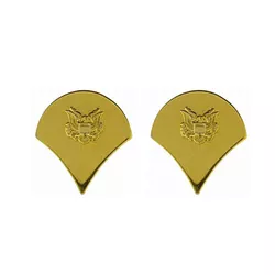 ROTHCO odznak hodnosti SPEC-4 POLISHED ZLATÝ