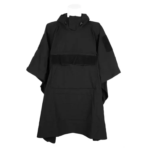 FOSCO pončo OUTBREAK softshell ČERNÉ