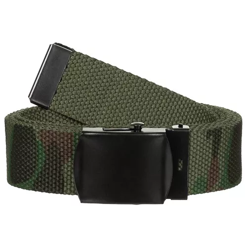 MFH opasek s kovovou přezkou 30 mm WOODLAND