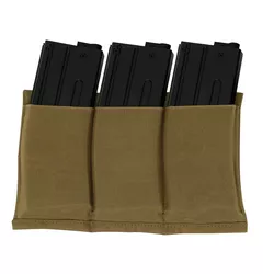 ROTHCO sumka na 3 zásobníky MOLLE elastická otevřená COYOTE