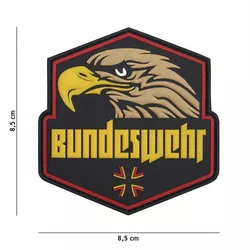101INC nášivka BUNDESWEHR plastová velcro BAREVNÁ