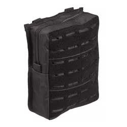 MIL-TEC pouzdro velké vertikální LASER CUT MOLLE ČERNÉ