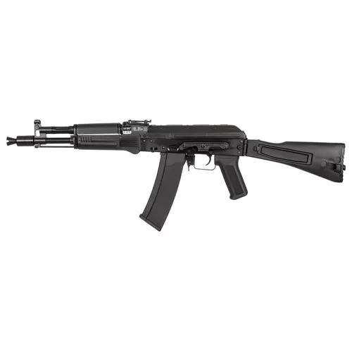 SPECNA ARMS puška airsoft AEG AK-105 (SA-J09) ocelové tělo ČERNÁ