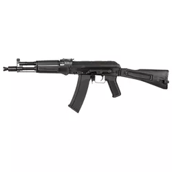 SPECNA ARMS puška airsoft AEG AK-105 (SA-J09) ocelové tělo ČERNÁ