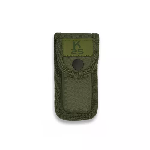 K25 pouzdro s drukem pro zavírací nůž ZELENÉ
