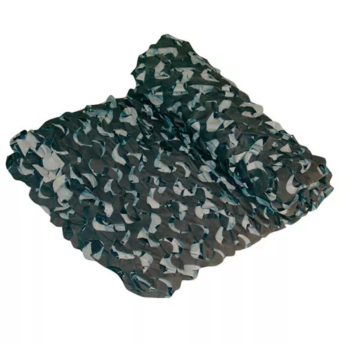Camo Systems síť maskovací CRAZY CAMO PRO ČERNÁ 2,4x3m